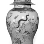 Jar with Cover, One of Pair