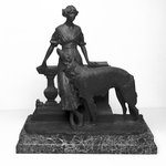 Girl and Dog