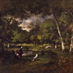 The Pond at Fontainebleau (La Mare Fontainebleau)