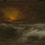 Sunset over the Sea