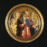 God the Father with Four Angels and the Dove of the Holy Spirit