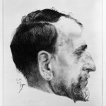 Portrait of Ernest Kreidolf in Profile (Bildnis Ernest Kreidolf im Profil)
