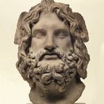 Marble Head of Serapis