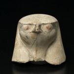 Hawk-Headed Cover of Canopic Jar
