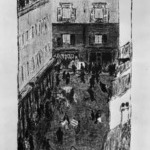 Street Corner Seen from Above (Coin de rue vue den haut)