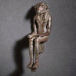 Statuette of the God Amon with Head in the Form of a Ram