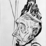 Old Woman with Peaked Bonnet (Alte Frau mit Kapotthut)