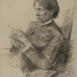 Portrait of Madame la Comtesse Ad&egrave;le de Toulouse-Lautrec