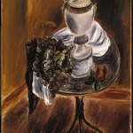 Alabaster Vase and Fruit