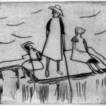 Three Girls near the Water (Drei M&auml;dchen am Wasser)