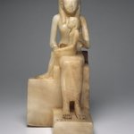 Statuette of Queen Ankhnes-meryre II and her Son, Pepy II
