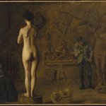 William Rush Carving His Allegorical Figure of the Schuylkill River