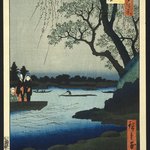 Oumayagashi, No. 105 from One Hundred Famous Views of Edo