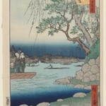Oumayagashi, No. 105 from One Hundred Famous Views of Edo