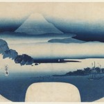 View of Fuji from Miho Bay