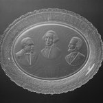 Plate (George Washington, James Garfield, & Abraham Lincoln)