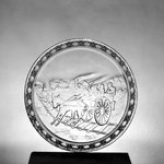 Plate (Railroad Crossing scene)