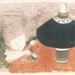 Child in Lamplight (LEnfant &agrave; la lampe)