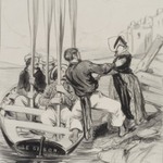 Embarkation of a Lady (Embarquement dune dame)