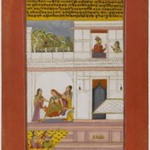 Patamanjari Ragini, Page from a Dispersed Ragamala Series