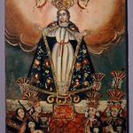The Virgin Mary with Indian Donors