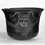 Bowl with Rounded Bottom and High Sides