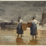 Fisher Girls on the Beach, Cullercoats
