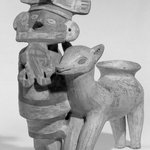 Man and Llama Vessel