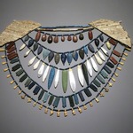 Five Rowed Necklace with Amulets