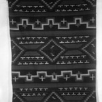 Probably Bayeta-style Blanket with Terrace and Stepped Design