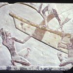 Boat-Building Scene