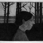 Portrait of a Peasant Woman (Girl with Nose) (Bildnis einer B&auml;uerin [M&auml;dchen mit Nase])