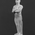 Bottle, Figure of Pugilist or Boxer