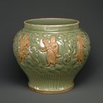 Wine Jar with Eight Immortals