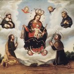Our Lady of the Rosary with Saints