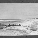 Beach Scene with Wreck