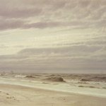 Beach Scene with Barrel and Anchor