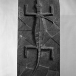 Door with Crocodile Relief