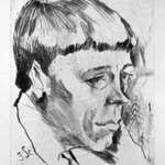 Portrait of a Poet (Rudolph B&ouml;rsch?) (Portr&auml;t eines Dichters [Rudolph B&ouml;rsch?])