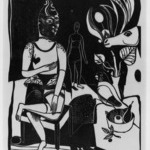Seated Harlequin (Sitzender Harlekin)