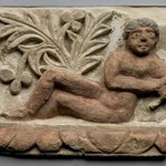 Frieze Fragment with Semi-Reclining Nude