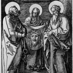 Saint Veronica Between Saints Peter and Paul
