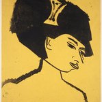 Milliner with Hat (Modistin mit Hut)