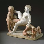 Sculpture of Erotic Group