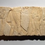 Relief, offering scene