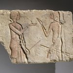 Relief of Men Talking