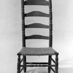 Slat-Back Low Chair