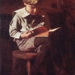 Boy Reading: Ned Anshutz