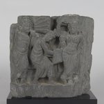 Fragment of a Relief Depicting the Birth of the Buddha
