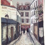 Street in Belleville (Rue &agrave; Belleville)